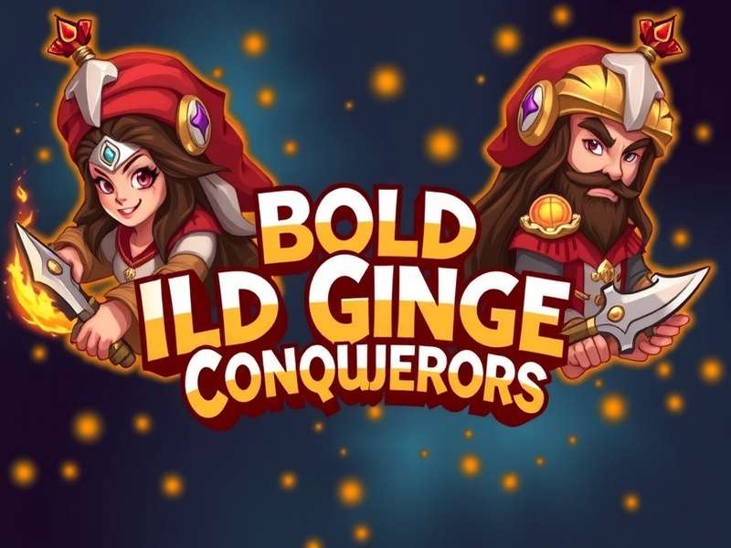 Bold Ginger Conquerors Game Banner